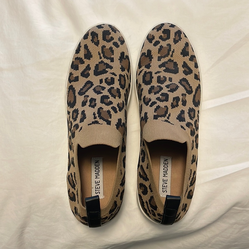 Women’s Steve Madden Leopard Sneakers